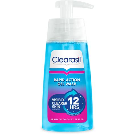 Clearasil Ultra Rapid Action Daily Gel Wash tv commercials