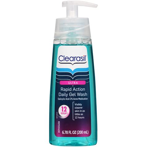 Clearasil Ultra Rapid Action Daily Gel Wash