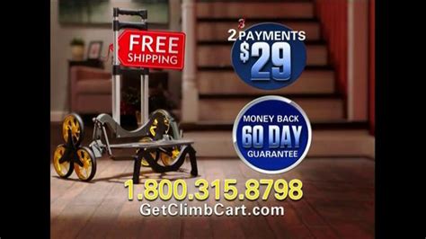 Climb Cart TV Spot, 'A Handcart With No Strain and No Pain'