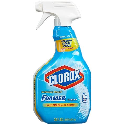 Clorox Bathroom Bleach Foamer tv commercials