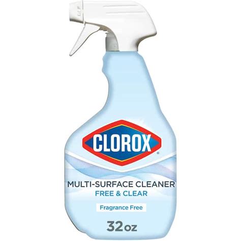Clorox Free & Clear Multi-Surface Spray Cleaner tv commercials