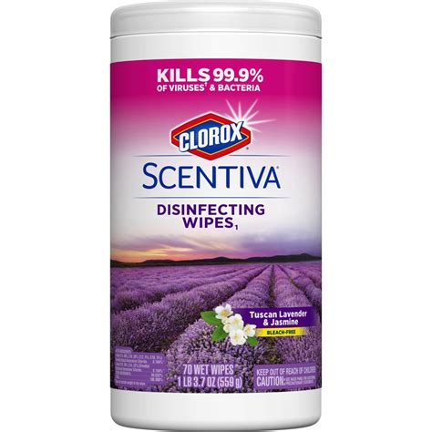 Clorox Scentiva Tuscan Lavender Disinfecting Wipes tv commercials