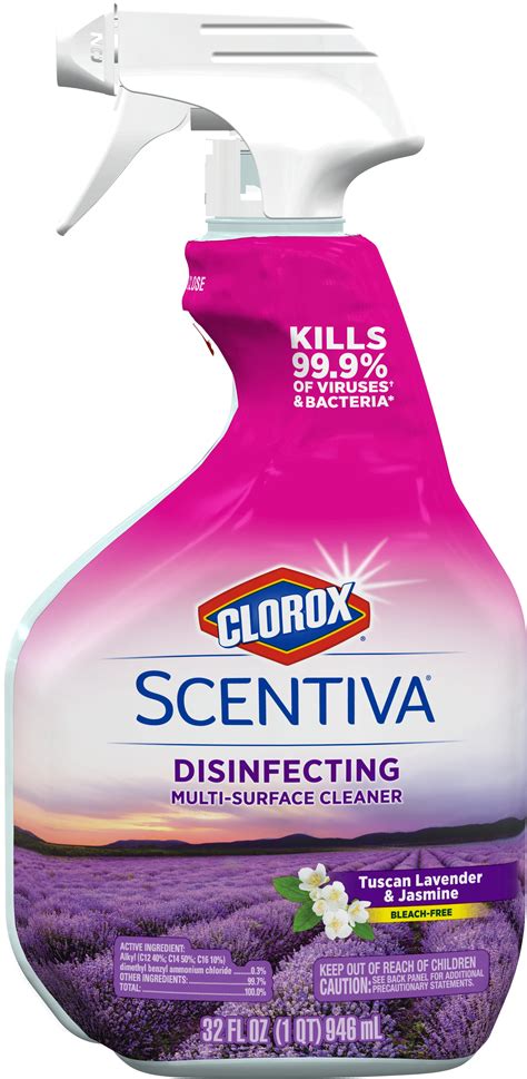 Clorox Scentiva Tuscan Lavender Multi-Surface Cleaner logo