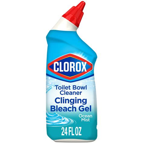 Clorox Toilet Bowl Cleaner Clinging Bleach Gel logo