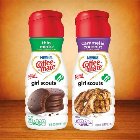 Coffee-Mate Girl Scouts Caramel and Coconut