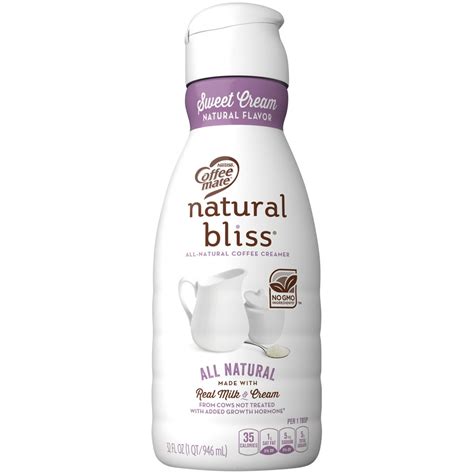 Coffee-Mate Natural Bliss Sweet Cream Cold Brew logo