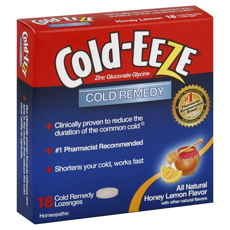 Cold EEZE Cold Remedy Honey Lemon