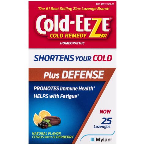 Cold EEZE Plus Defense Citrus With Elderberry