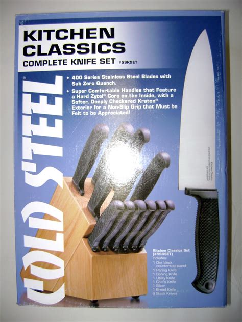 Cold Steel Kitchen Classics Knife Set logo