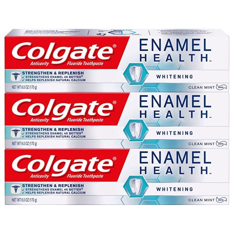 Colgate Enamel Health Whitening Toothpaste tv commercials