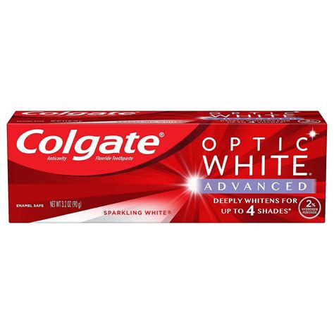 Colgate Optic White Dual Action logo