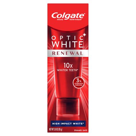 Colgate Optic White Platinum High Impact White tv commercials