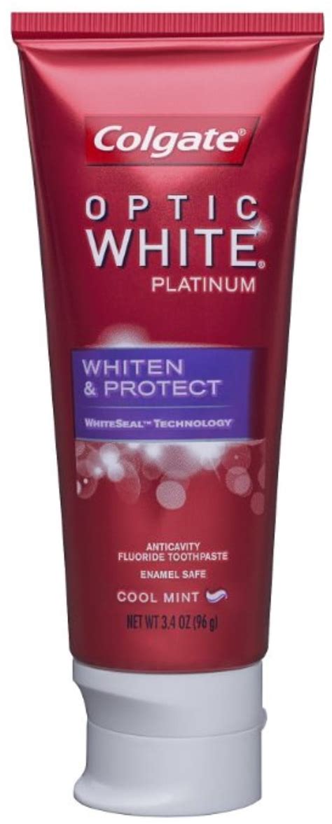 Colgate Optic White Platinum Toothpaste Whiten & Protect tv commercials