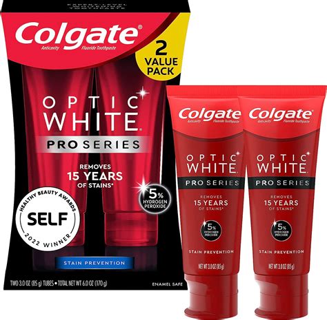 Colgate Optic White Pro Series Stain Prevention logo