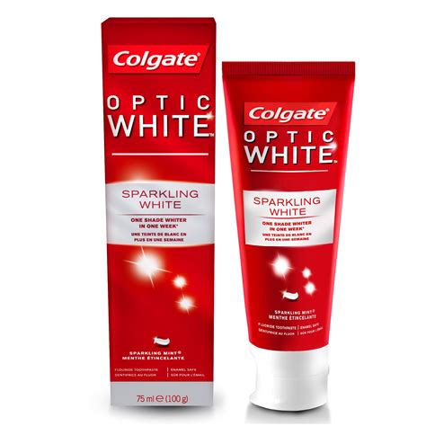 Colgate Optic White Toothpaste logo