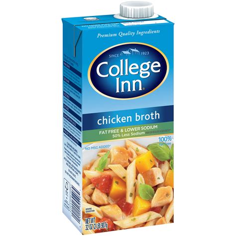 College Inn Broth Fat Free & Lower Sodium Chicken Broth tv commercials