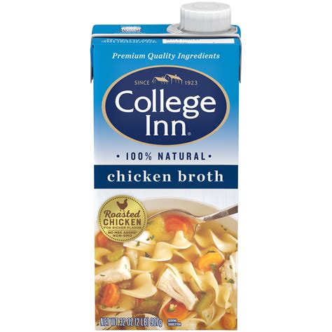 College Inn Broth Fat Free & Lower Sodium Chicken Broth tv commercials