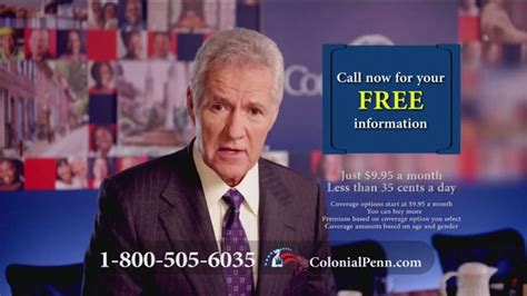 Colonial Penn TV Spot, 'Important Message' Featuring Alex Trebek