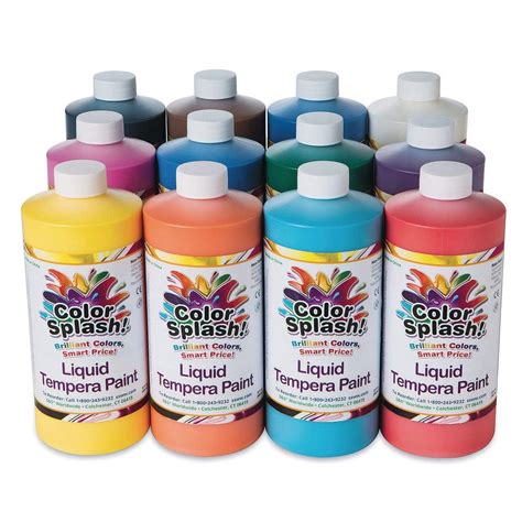 Color Splash 32 oz. Liquid Tempera Paint logo