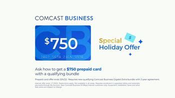 Comcast Business Internet TV Spot, 'Special Holiday Offer: $750 Prepaid Card' created for Comcast Business