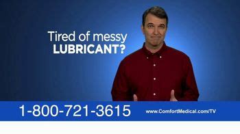 Comfort Medical TV Spot, 'Tired of Using Lubricant'