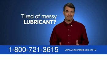 Comfort Medical TV commercial - Tired of Using Lubricant