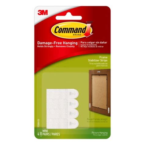 Command Damage-Free Hanging Frame Stabilizer Strips