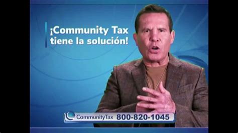 Community Tax TV commercial - Empezar desde cero con Julio César Chavez