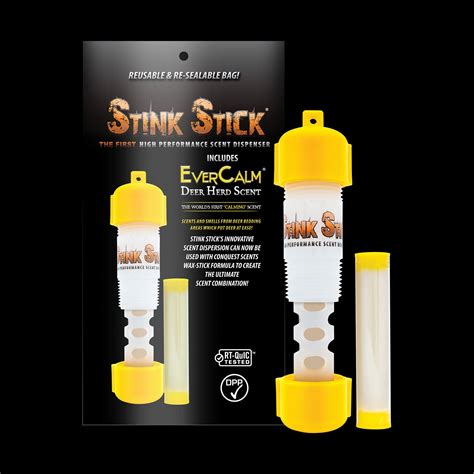 ConQuest Scents Stink Stick EverCalm Tube logo