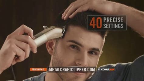 ConairMAN MetalCraft TV Spot, 'Cut Your Hair Like a Pro'