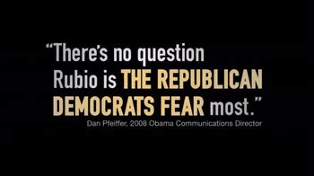 Conservative Solutions PAC TV Spot, 'Fear and Quoting' Feat. Marco Rubio created for Conservative Solutions PAC