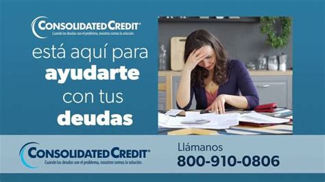 Consolidated Credit Counseling Services TV Spot, 'Aquí para ayudarte'