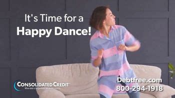 Consolidated Credit Counseling Services TV commercial - Kelly: Happy Dance