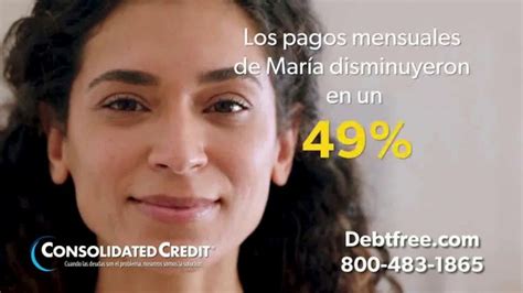 Consolidated Credit Counseling Services TV commercial - María