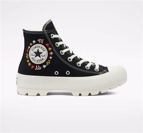 Converse Chuck Taylor Women's All Star Lugged High Top Sneakers logo