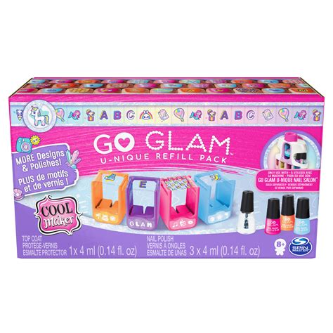 Cool Maker Go Glam Nail Refill Pack tv commercials