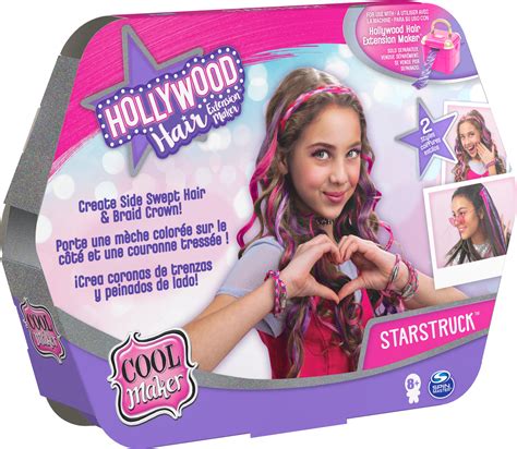 Cool Maker Hollywood Hair Starstruck DIY Braided Crown and Side Swept Hair Refill logo