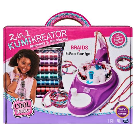 Cool Maker KumiKreator 2 in 1 Necklace & Friendship Bracelet Maker Activity Kit