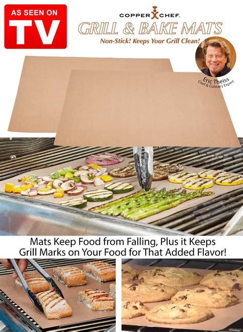 Copper Chef Grill & Bake Mats