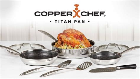 Copper Chef Titan Pan logo