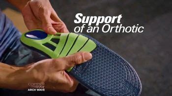 Copper Fit Arch Wave TV Spot, 'Comfort of an Insole'