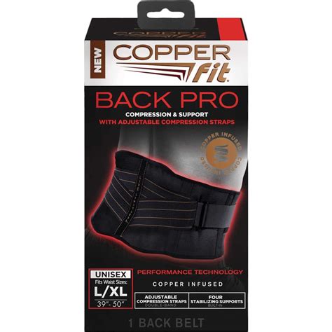 Copper Fit Back Pro