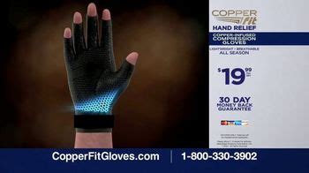Copper Fit Compression Gloves TV Spot, 'Performance Matters: $19.99'