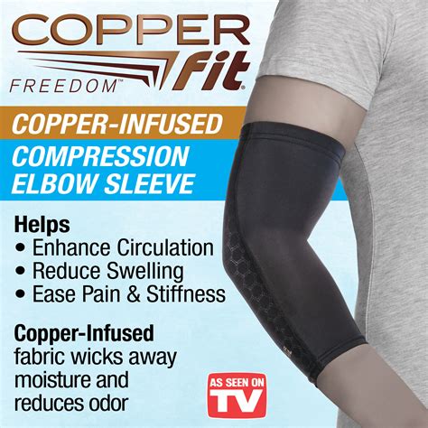 Copper Fit Elbow Compression Sleeve logo