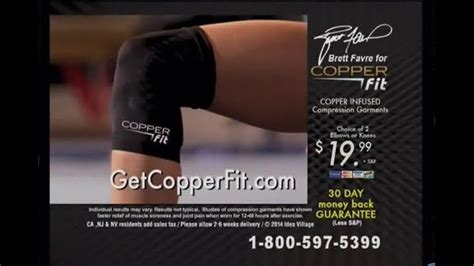 Copper Fit TV Spot, 'Old Arm' Featuring Brett Favre