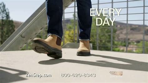 Copper Fit Zen Step TV Spot, 'Energizing Support: $14.99' created for Copper Fit