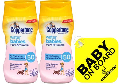 Coppertone Pure & Simple Baby Mineral Based Lotion