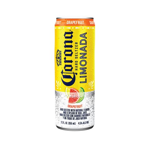 Corona Hard Seltzer Limonada Grapefruit logo