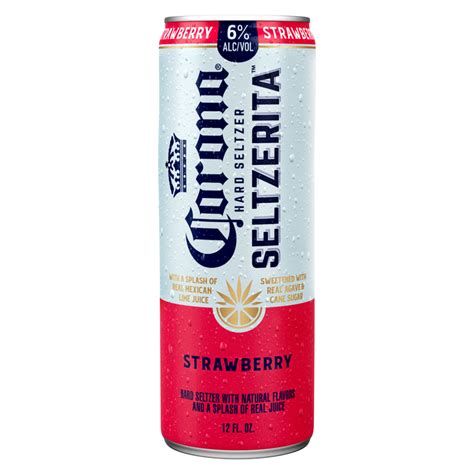 Corona Hard Seltzer Seltzerita Strawberry logo