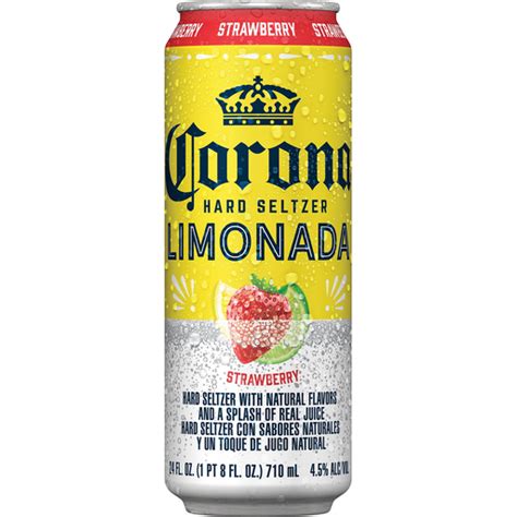 Corona Hard Seltzer Strawberry logo